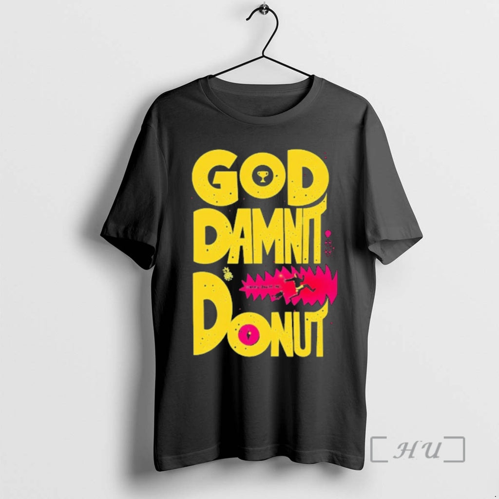 Officials Goddamnit Donut Dungeon Crawler Carl T-Shirts, Hoodie, Sweatshirt | PopFlextees.com