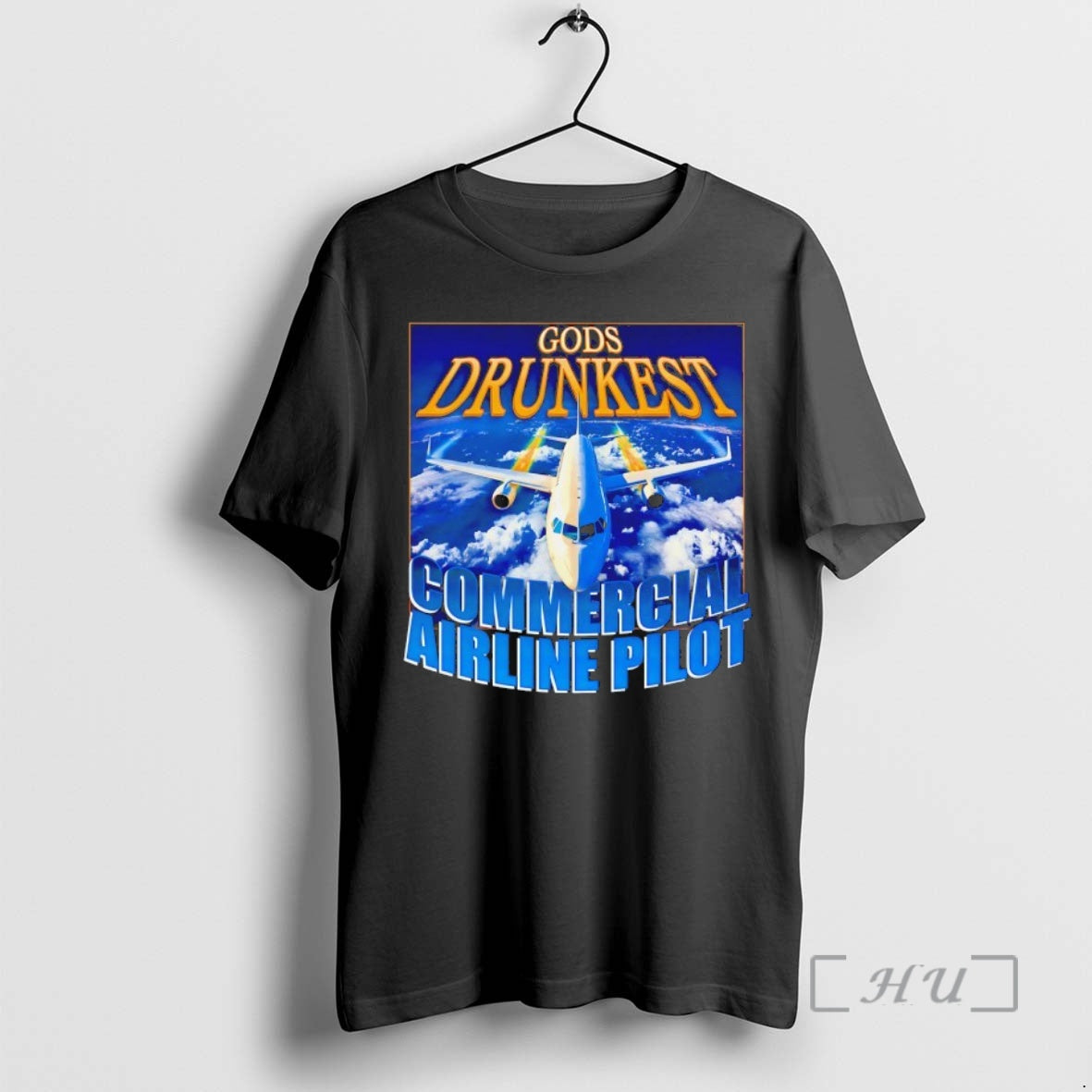 Officials Gods Drunkest Commercial Airline Pilot T-Shirts, Hoodie, Sweatshirt | PopFlextees.com