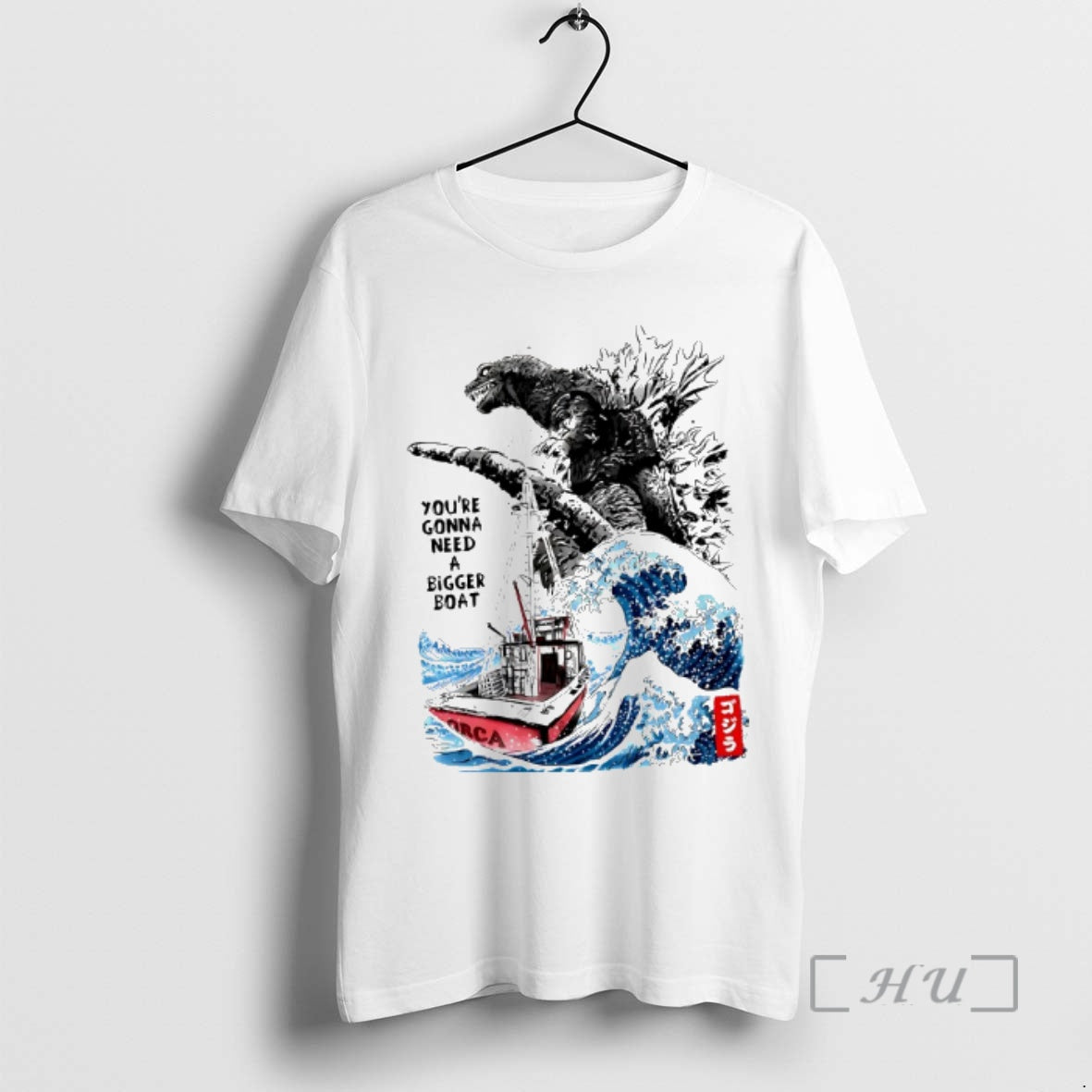 Officials Godzilla Youre Gonna Need A Bigger Boat T-Shirts, Hoodie, Sweatshirt | PopFlextees.com