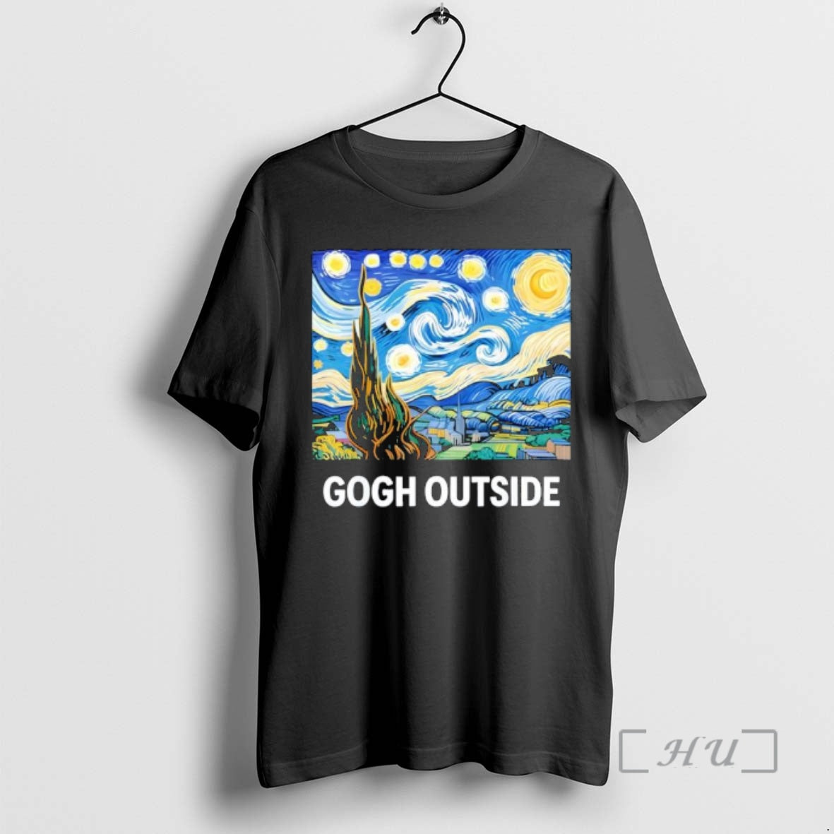 Officials Gogh Outside Starry Starry Night Vincent Van Gogh T-Shirts, Hoodie, Sweatshirt