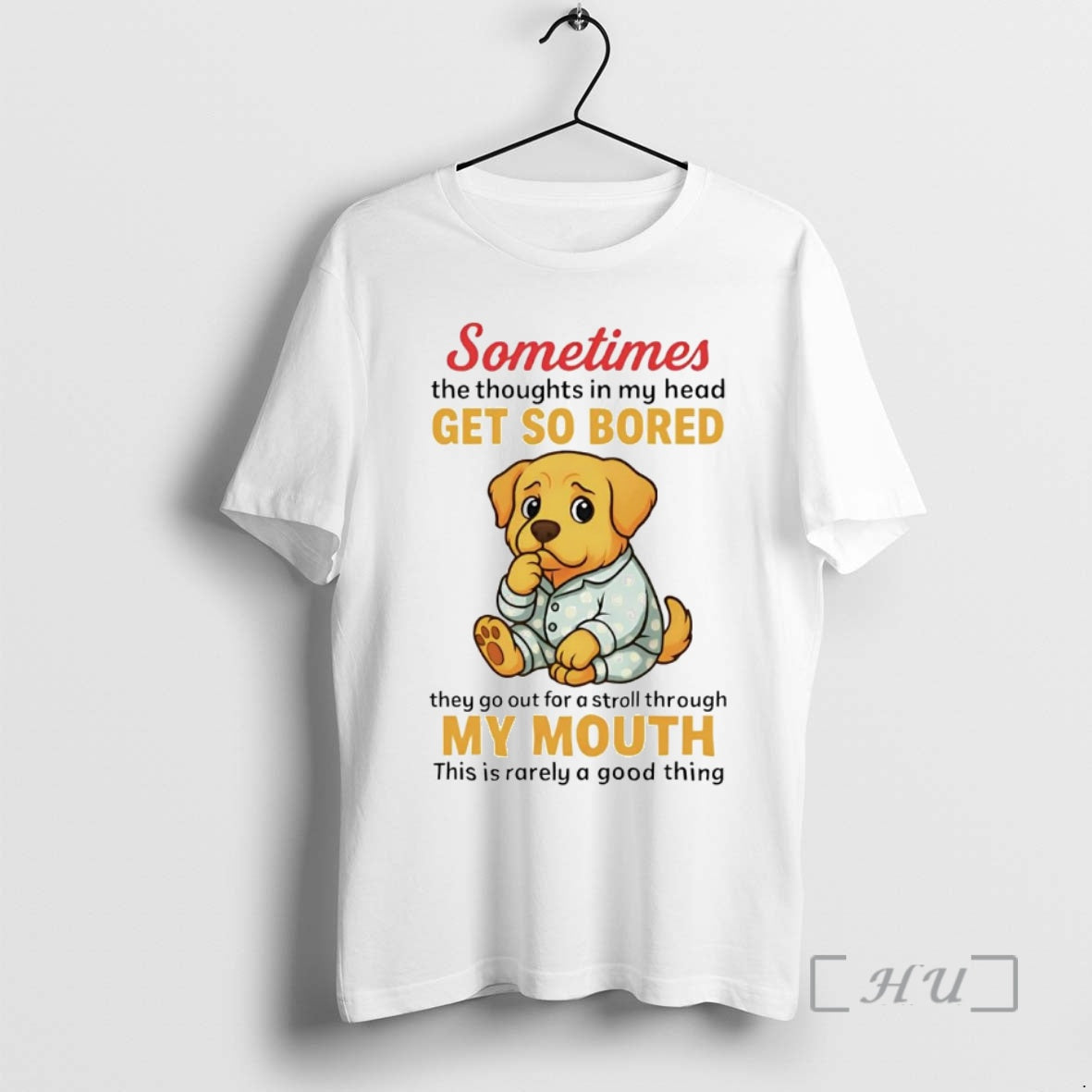 Officials Golden Retriever Sometimes Thoughts My Head T-Shirts, Hoodie, Sweatshirt