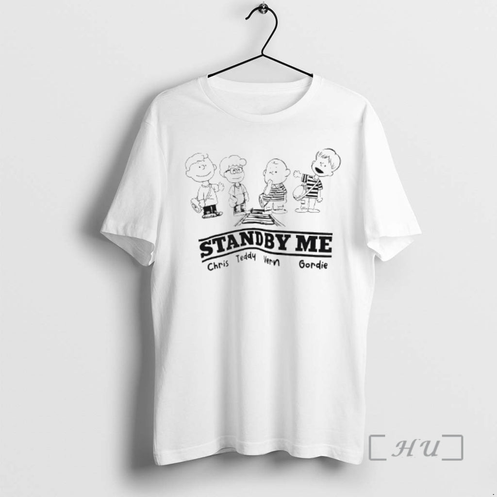 Officials Gordie Chris Teddy Vern Stand By Me Movie Graphic T-Shirts, Hoodie, Sweatshirt | PopFlextees.com
