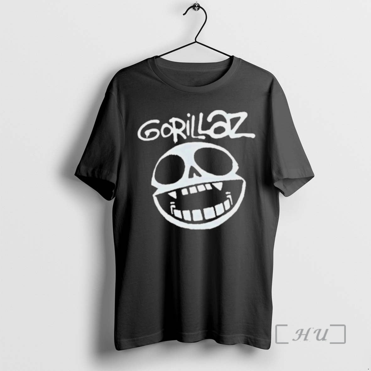 Officials Gorillaz Band Skull Logo T-Shirts, Hoodie, Sweatshirt | PopFlextees.com