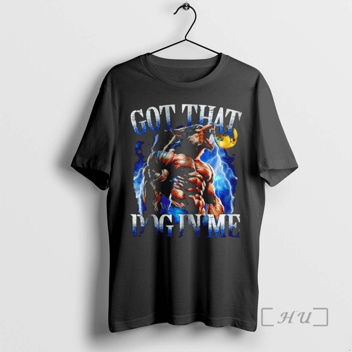 Officials Got That Dog In Me Wolf Lightning T-Shirts, Hoodie, Sweatshirt | PopFlextees.com