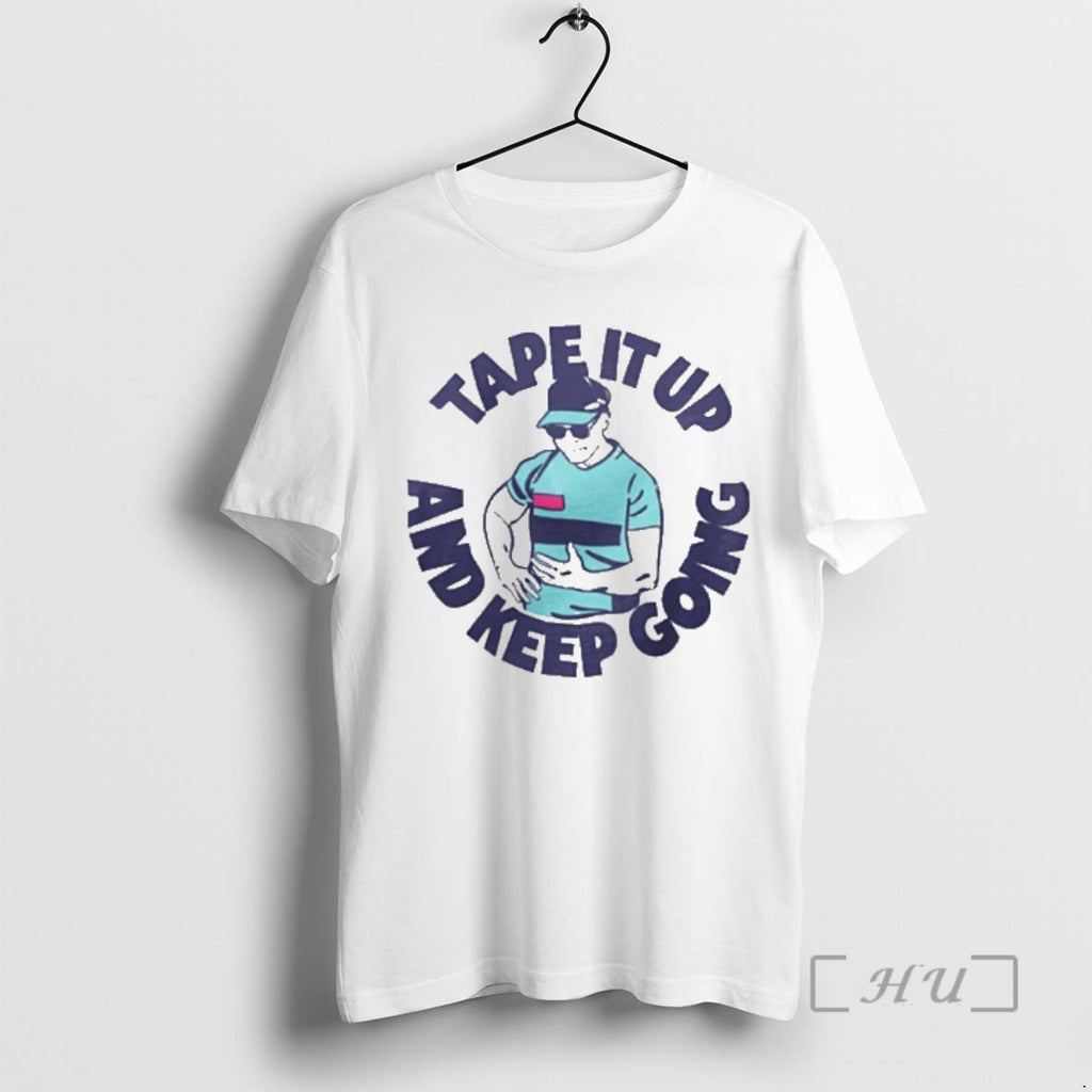 Officials Grace Harris Tape It Up And Keep Going T-Shirts, Hoodie, Sweatshirt | PopFlextees.com