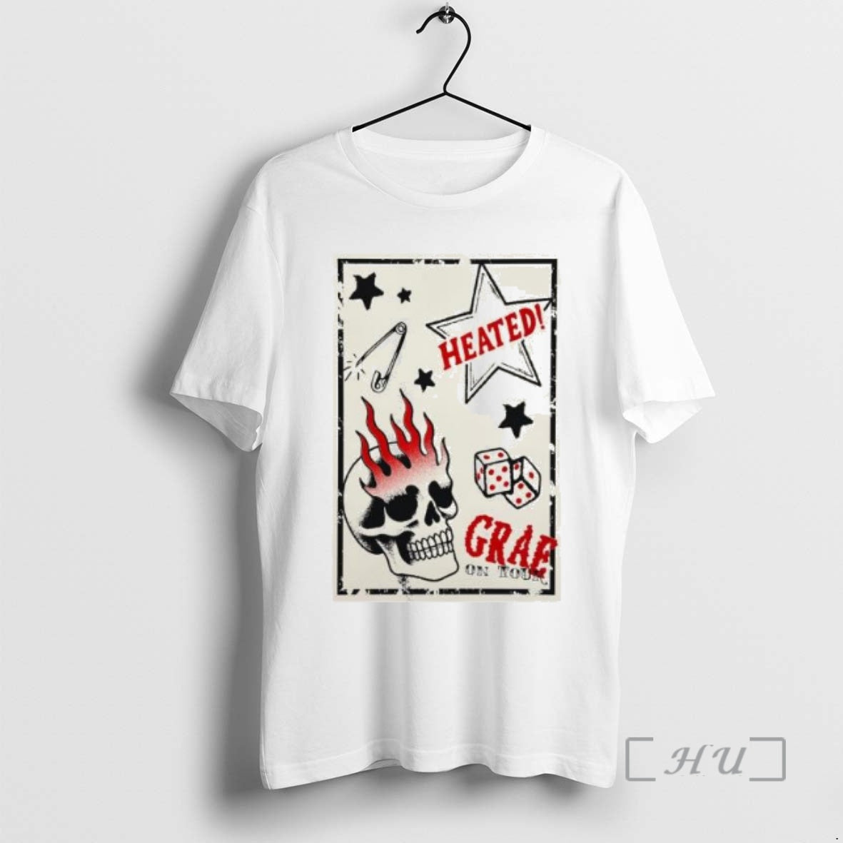 Officials Grae Heated 2025 Tour Circle White T-Shirts, Hoodie, Sweatshirt | PopFlextees.com