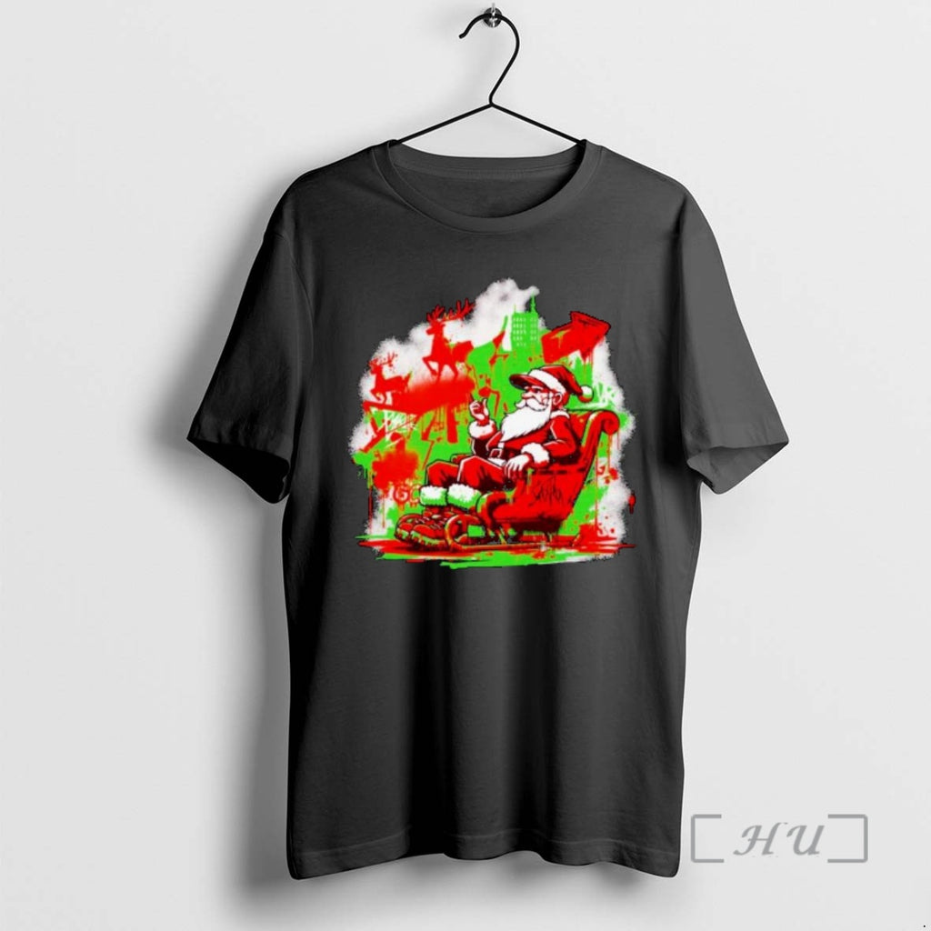 Officials Graffiti Santa Christmas Ornaments T-Shirts, Hoodie, Sweatshirt | PopFlextees.com