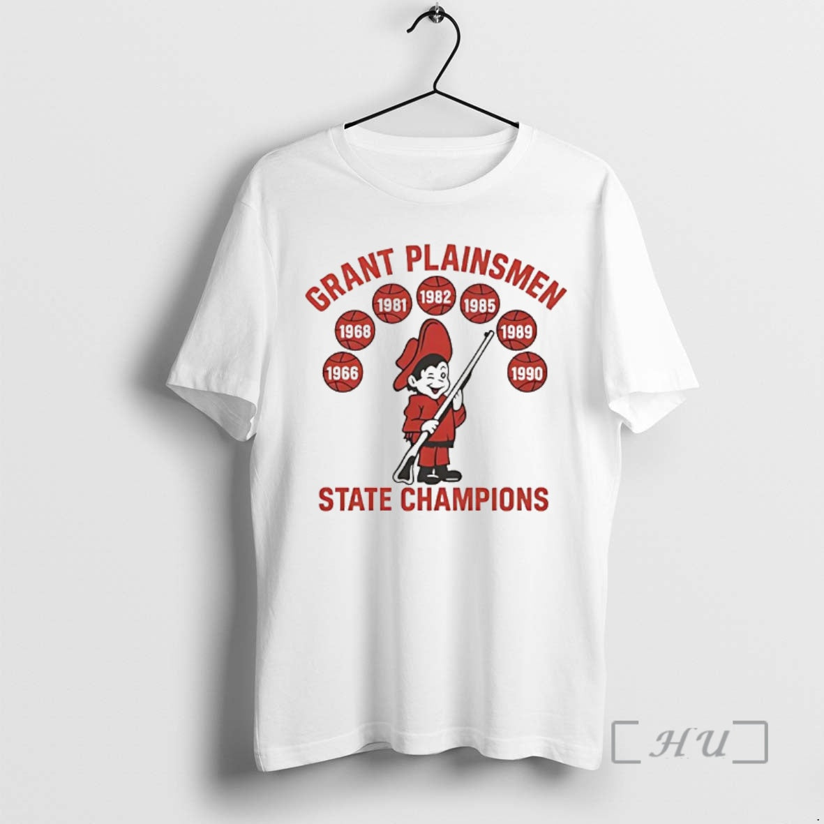 Officials Grant Plainsmen Basketball 7x Basketball State Champions Mascot T-Shirts, Hoodie, Sweatshirt | PopFlextees.com