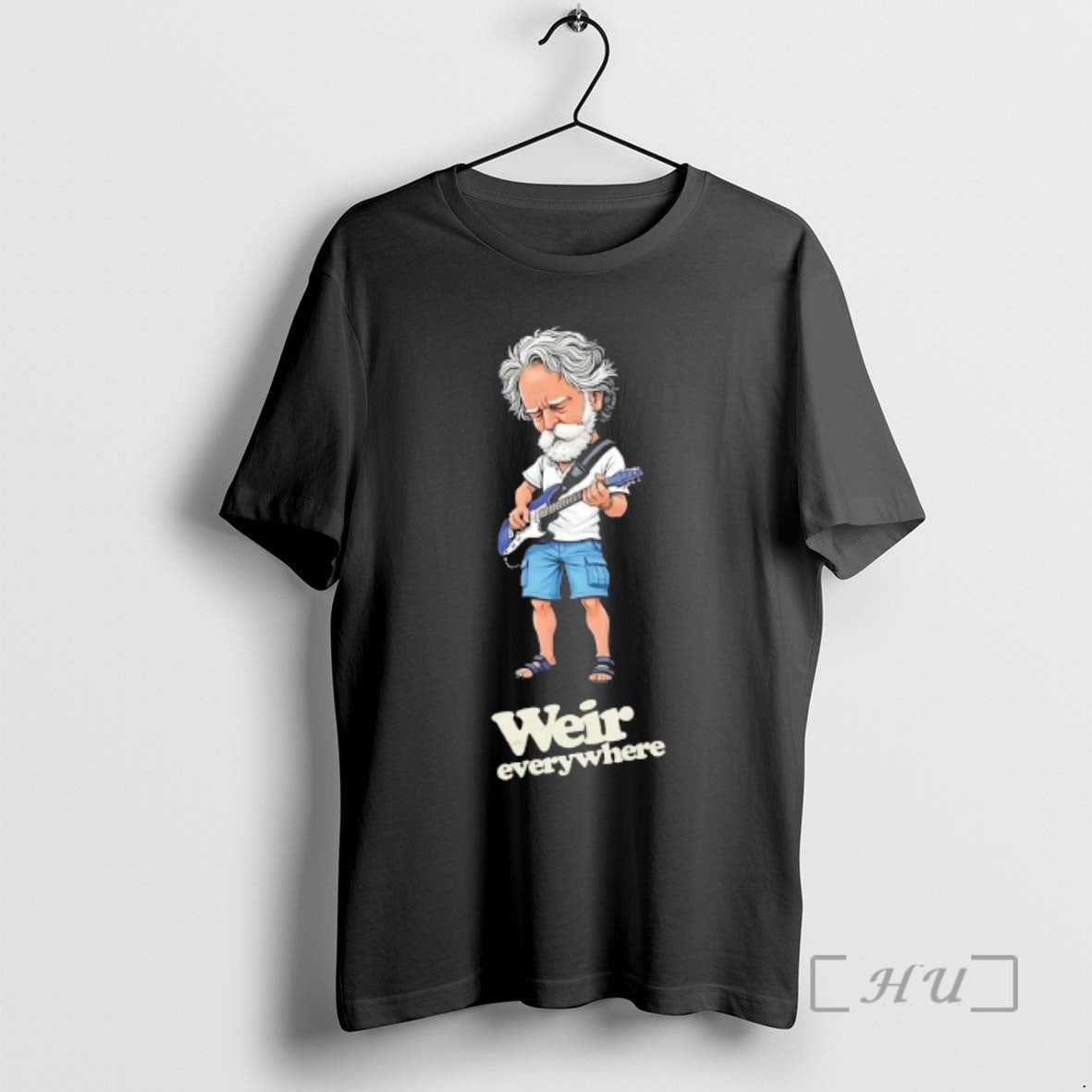 Officials Grateful Dead Bob Weir Everywhere Cartoon T-Shirts, Hoodie, Sweatshirt | PopFlextees.com