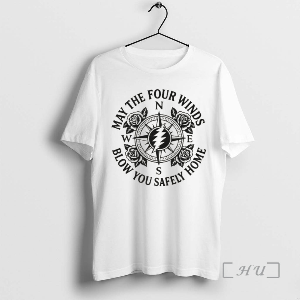 Officials Grateful Dead Franklins Tower May The Four Winds Blow You Safely Home Premium T-Shirts, Hoodie, Sweatshirt