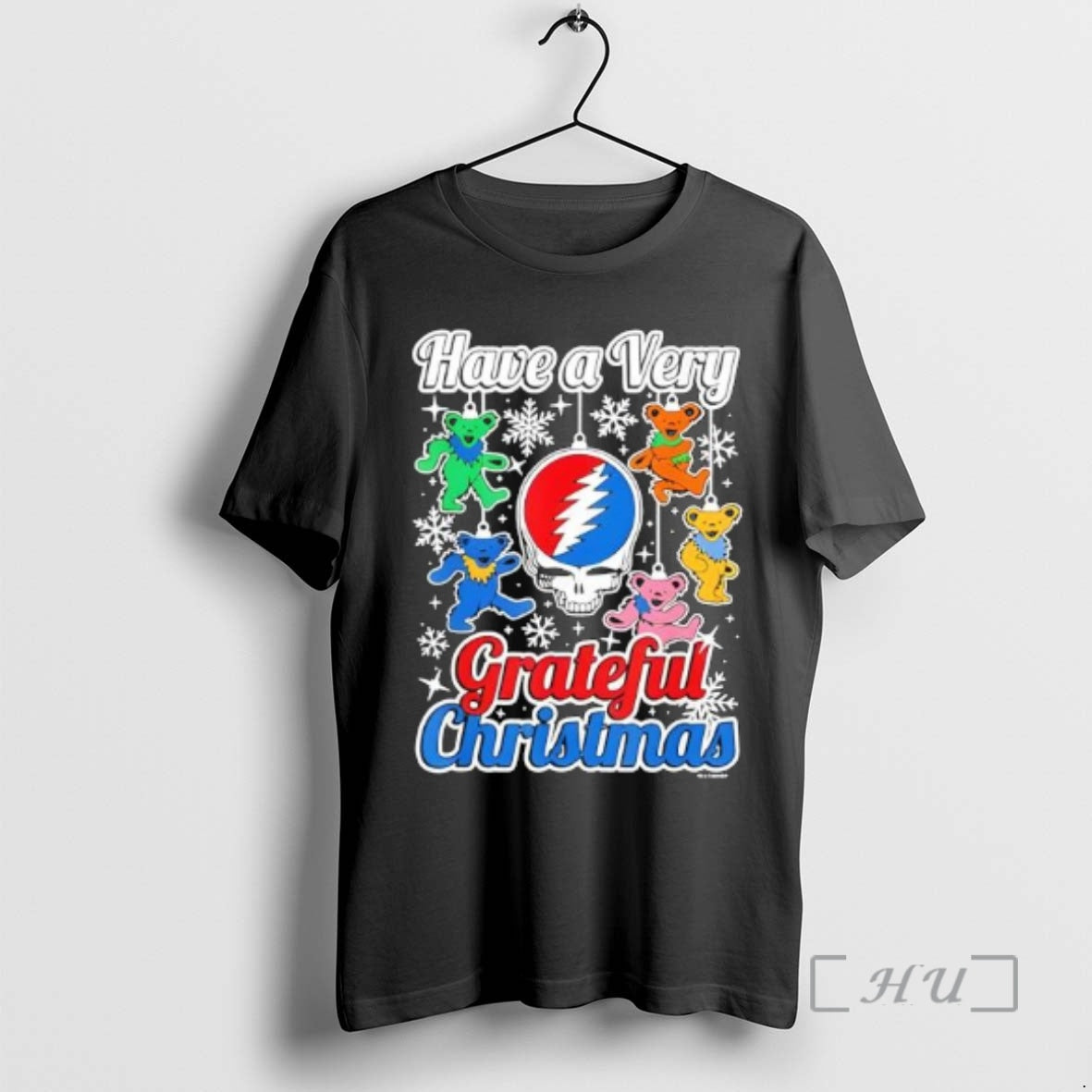 Officials Grateful Dead Have A Very Grateful Christmas Bear T-Shirts, Hoodie, Sweatshirt | PopFlextees.com