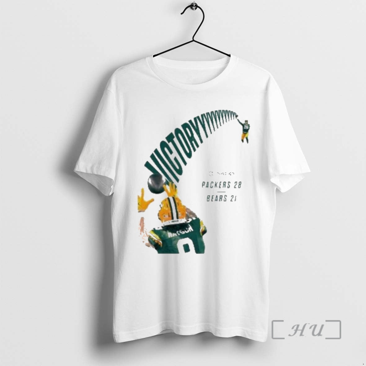 Officials Green Bay Packers Victory 28 Bears 21 Circle White T-Shirts, Hoodie, Sweatshirt | PopFlextees.com