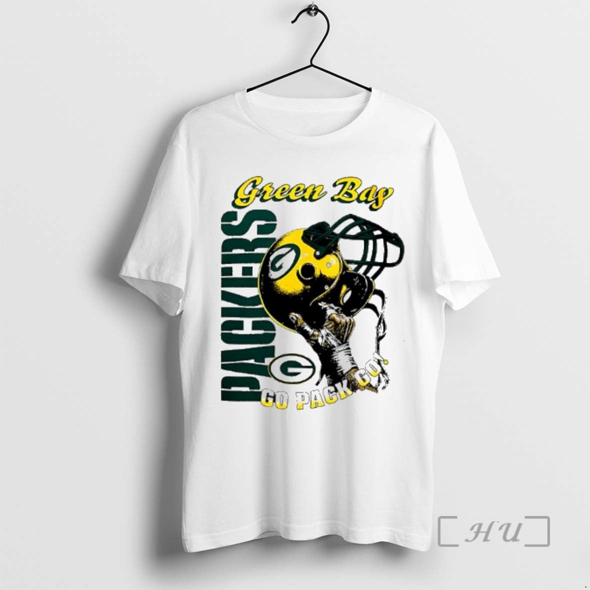 Officials Green Bay Packers Go Pack Go Graphic T-Shirts, Hoodie, Sweatshirt | PopFlextees.com