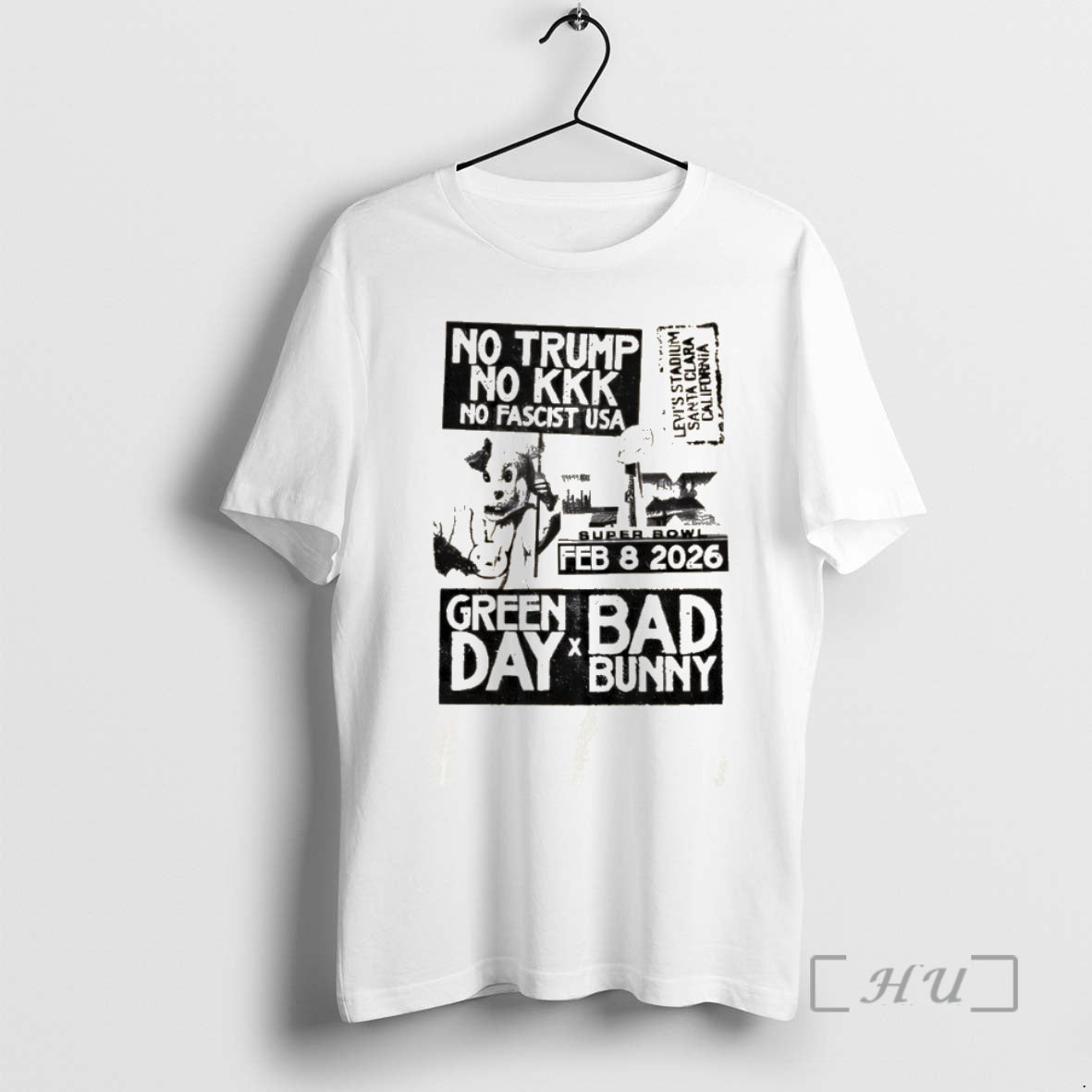Officials Green Day X Bad Bunny Levis Stadium T-Shirts, Hoodie, Sweatshirt | PopFlextees.com