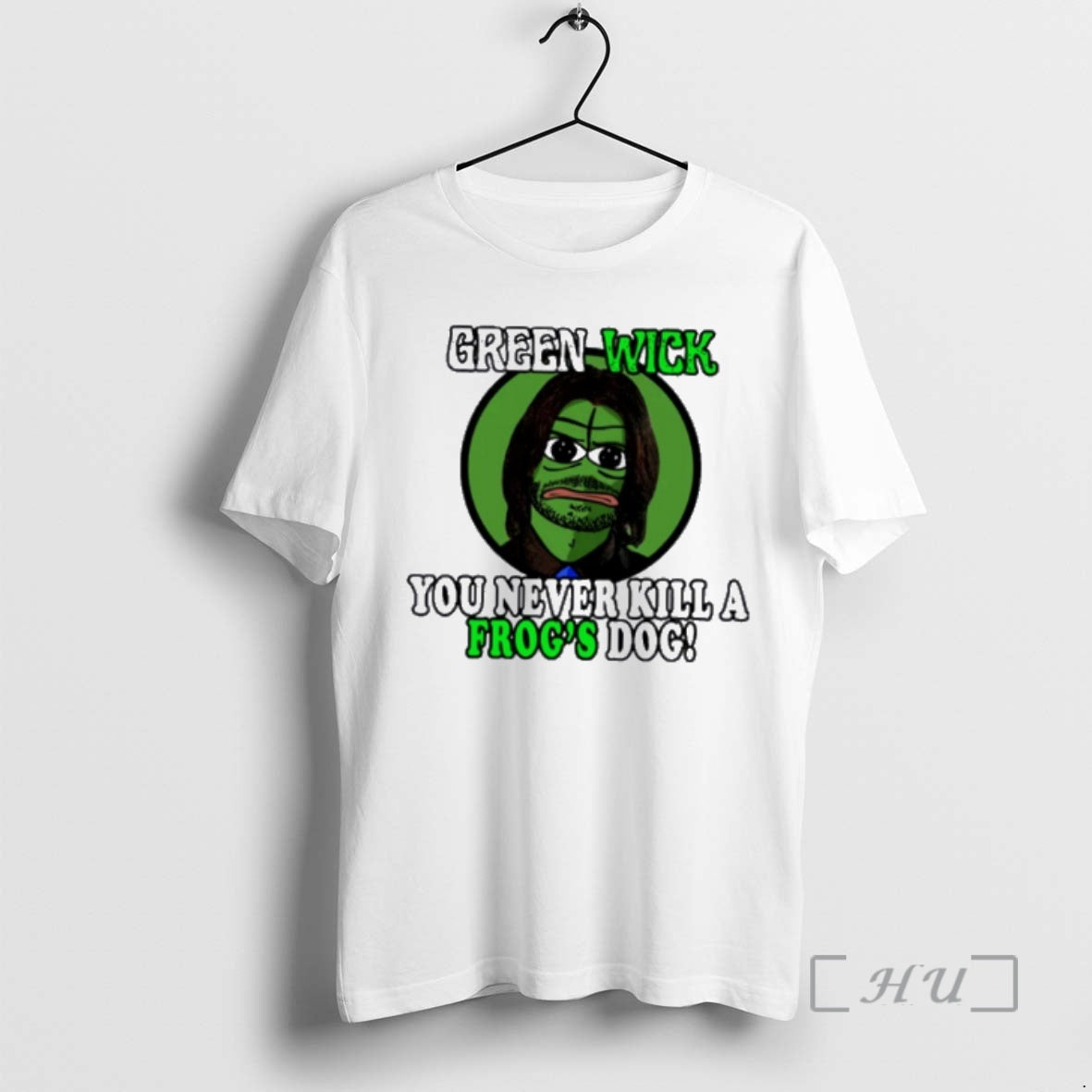 Officials Green Wick You Never Kill A Frogs Dog T-Shirts, Hoodie, Sweatshirt | PopFlextees.com