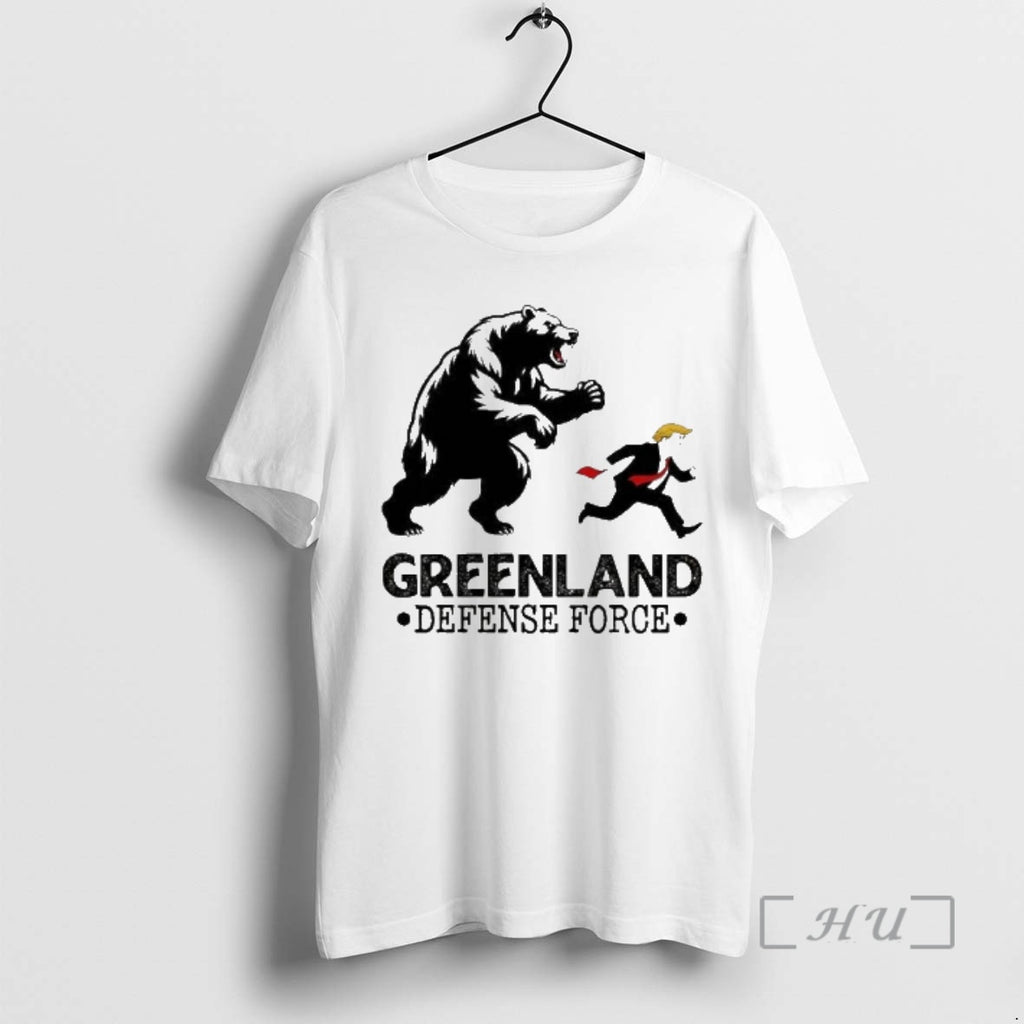 Officials Greenland Defense Force Humor Arctic Political Satire T-Shirts, Hoodie, Sweatshirt | PopFlextees.com