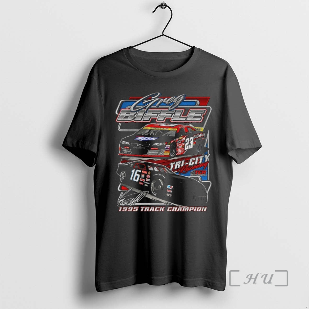 Officials Greg Biffle Tri City Raceway 1995 Track Champion Signature T-Shirts, Hoodie, Sweatshirt | PopFlextees.com
