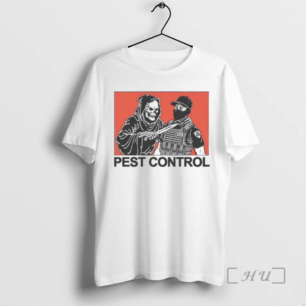 Officials Grim Reaper Ice Pest Control Graphic T-Shirts, Hoodie, Sweatshirt | PopFlextees.com