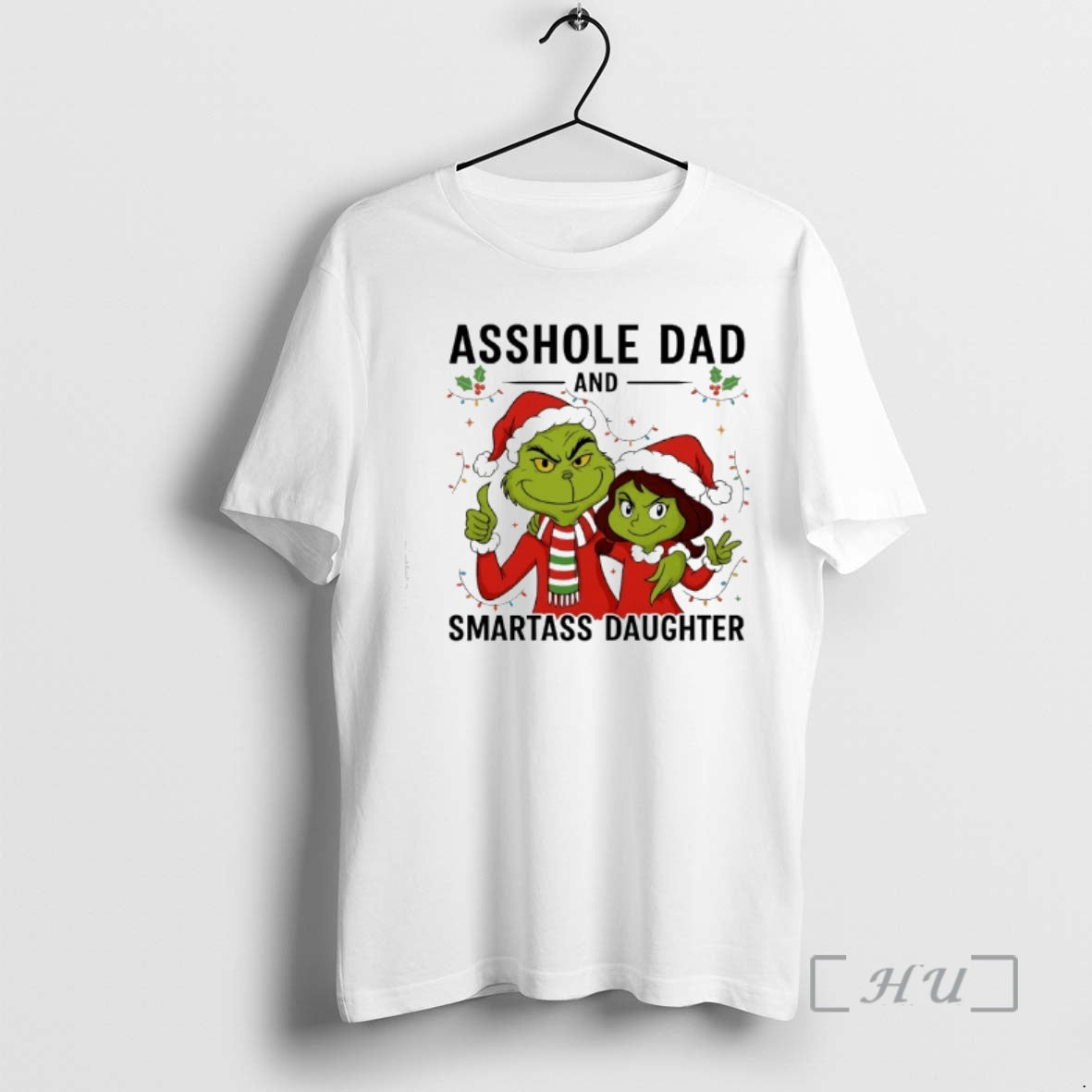 Officials Grinch Christmas Asshole Dand Smartass Daughter T-Shirts, Hoodie, Sweatshirt | PopFlextees.com