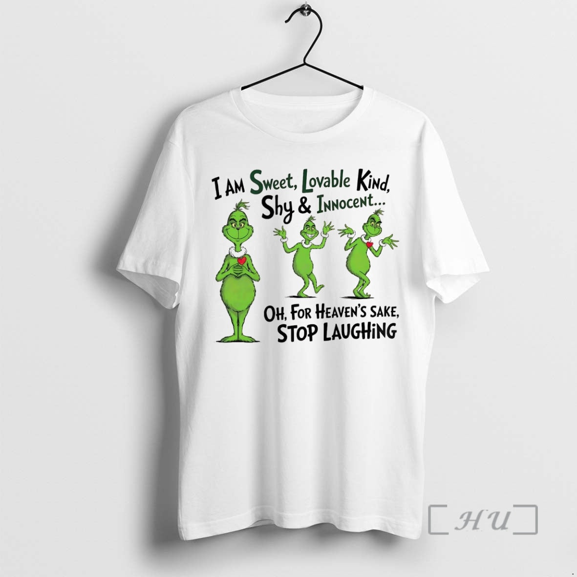 Officials Grinch I Am Sweet Lovable Kind Shy And Innocent T-Shirts, Hoodie, Sweatshirt | PopFlextees.com