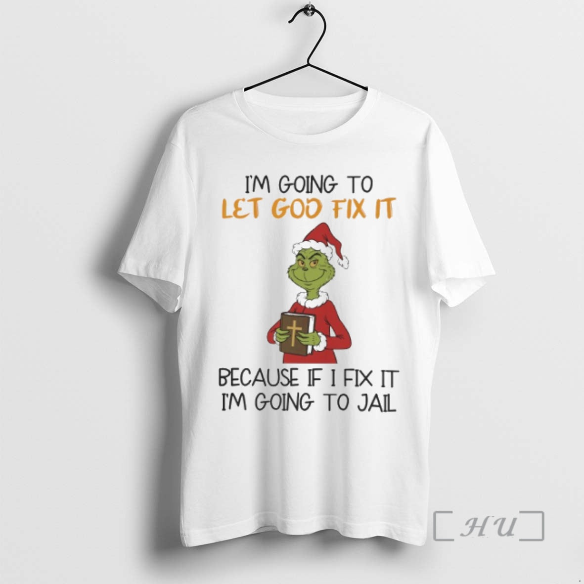 Officials Grinch Santa Im Going To Let God Fix It T-Shirts, Hoodie, Sweatshirt | PopFlextees.com