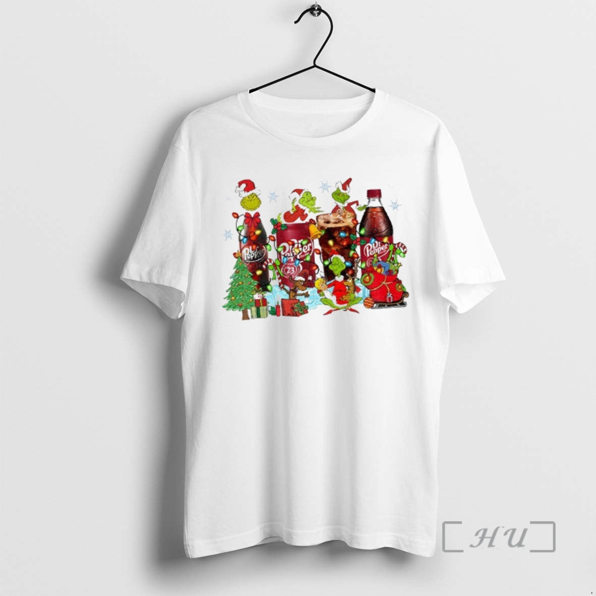 Officials Grinch Santa Hat Dr Pepper Est 1885 Tis The Season Christmas Premium T Shirts Hoodie, Sweatshirt | PopFlextees.com