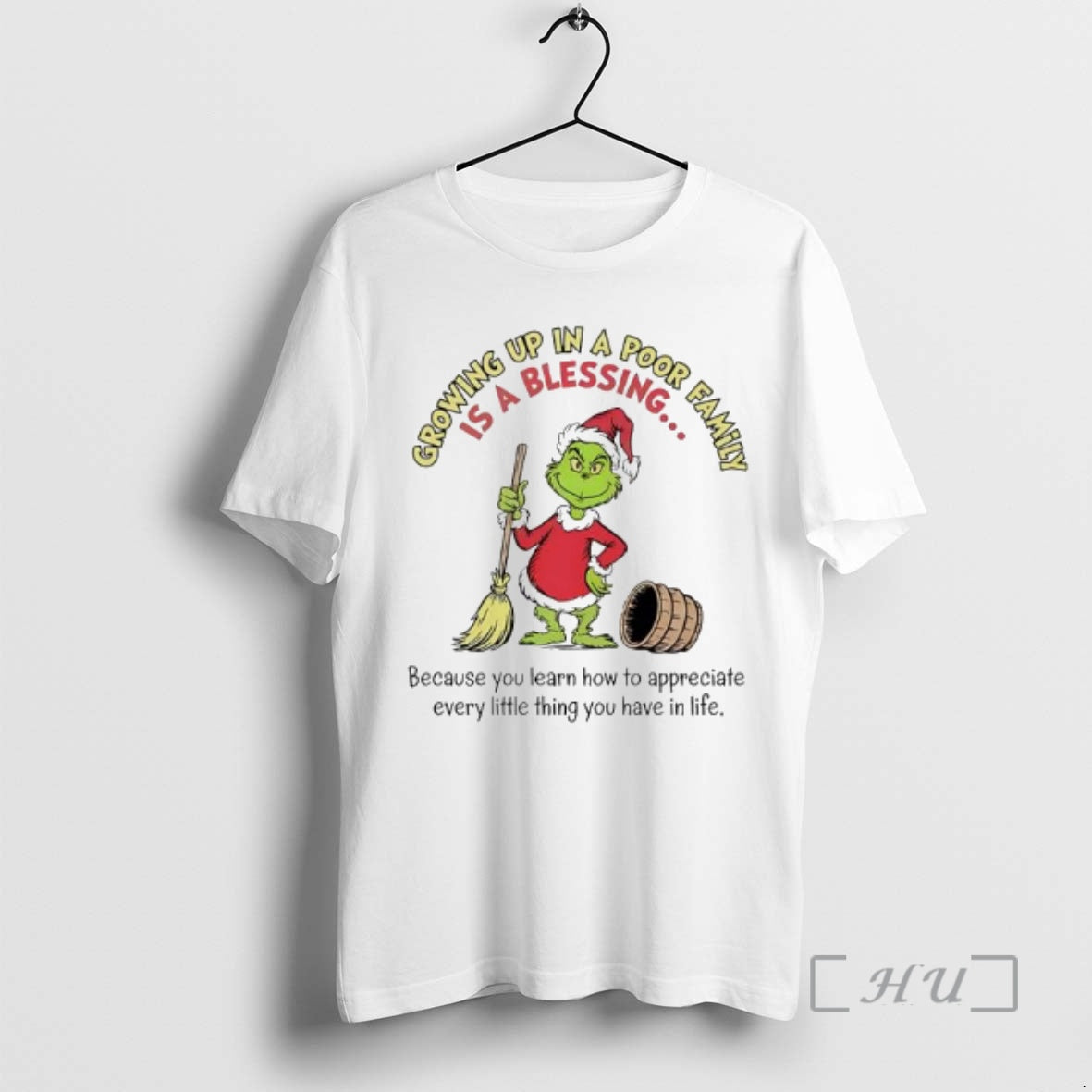 Officials Grinch Xmas Blessing Because You Learn How To Appreciate Every Little Thing You Have T-Shirts, Hoodie, Sweatshirt