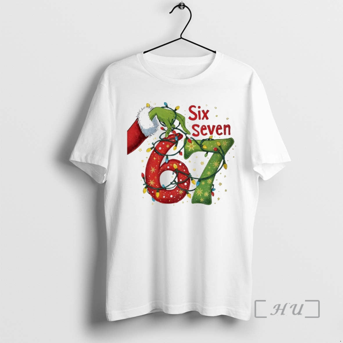 Officials Grinch Hand Six Seven Merry Christmas 2025 T-Shirts, Hoodie, Sweatshirt | PopFlextees.com