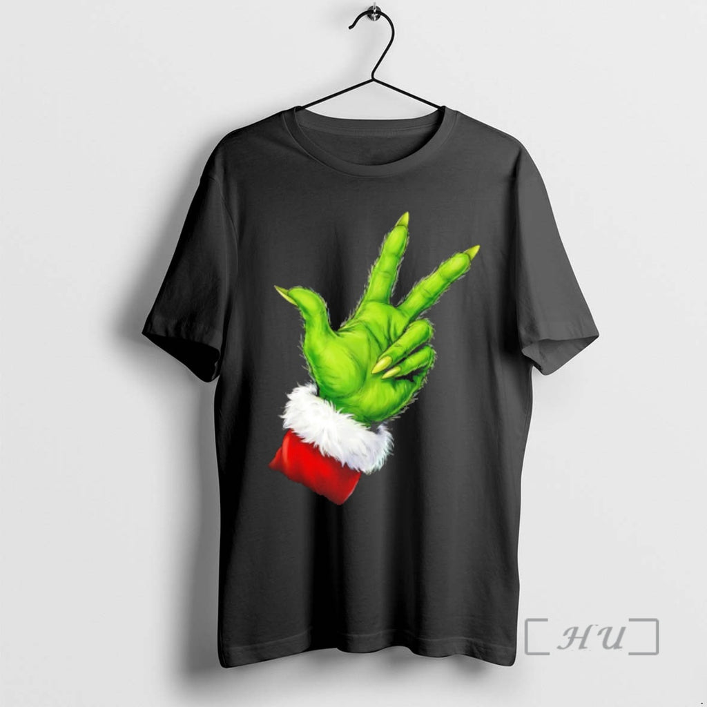 Officials Grinch Holiday Heist Hand T-Shirts, Hoodie, Sweatshirt | PopFlextees.com