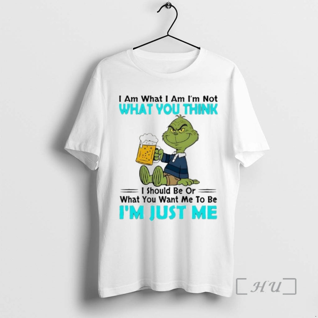 Officials Grinch I Am What I Am Im Not What You Think I Should Be T-Shirts, Hoodie, Sweatshirt | PopFlextees.com