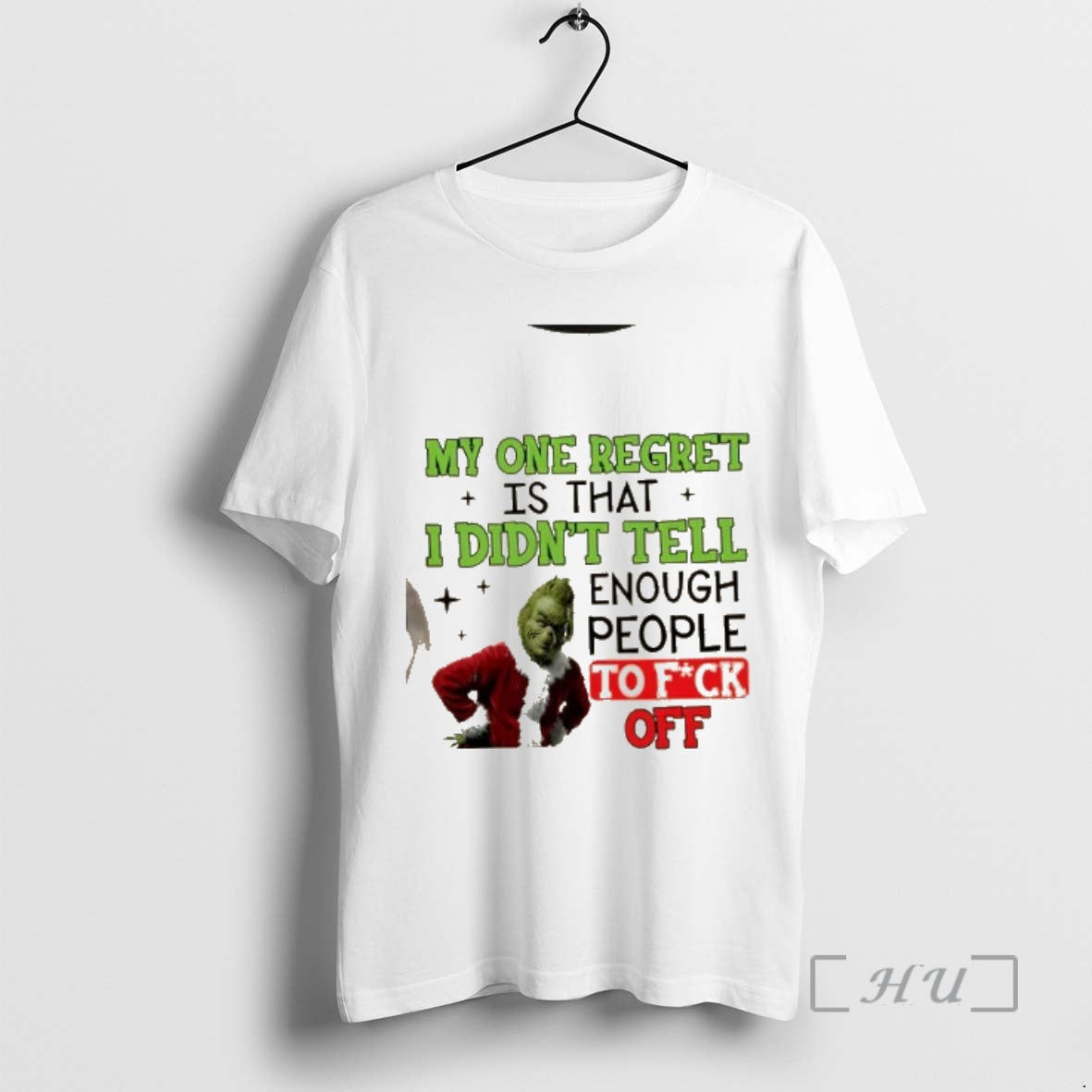 Officials Grinch My One Regret Is That I Didnt Tell Enough People To Fuck Off T-Shirts, Hoodie, Sweatshirt | PopFlextees.com