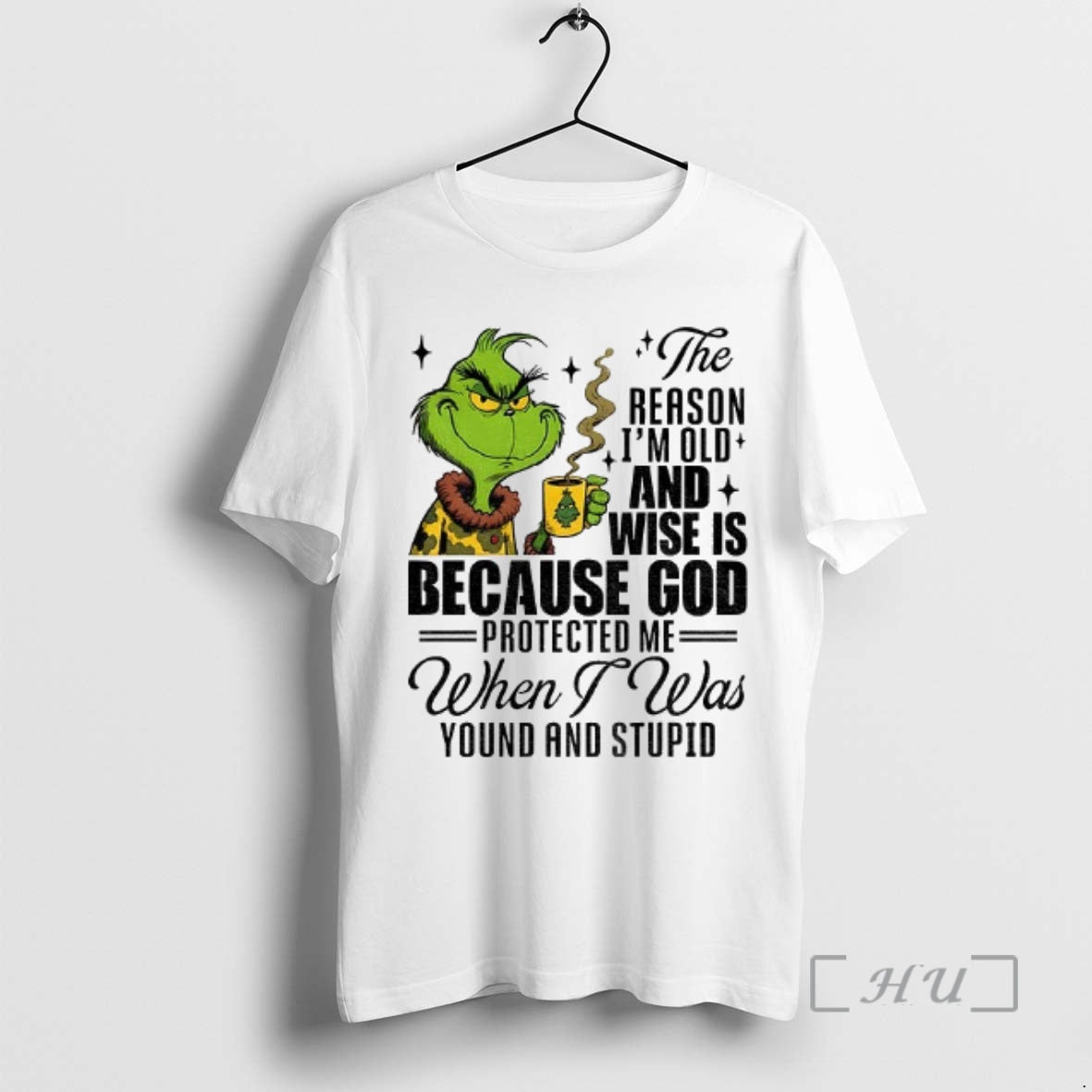Officials Grinch The Reason Im Old And Wise Is Because God Santa Xmas Premium T-Shirts, Hoodie, Sweatshirt | PopFlextees.com