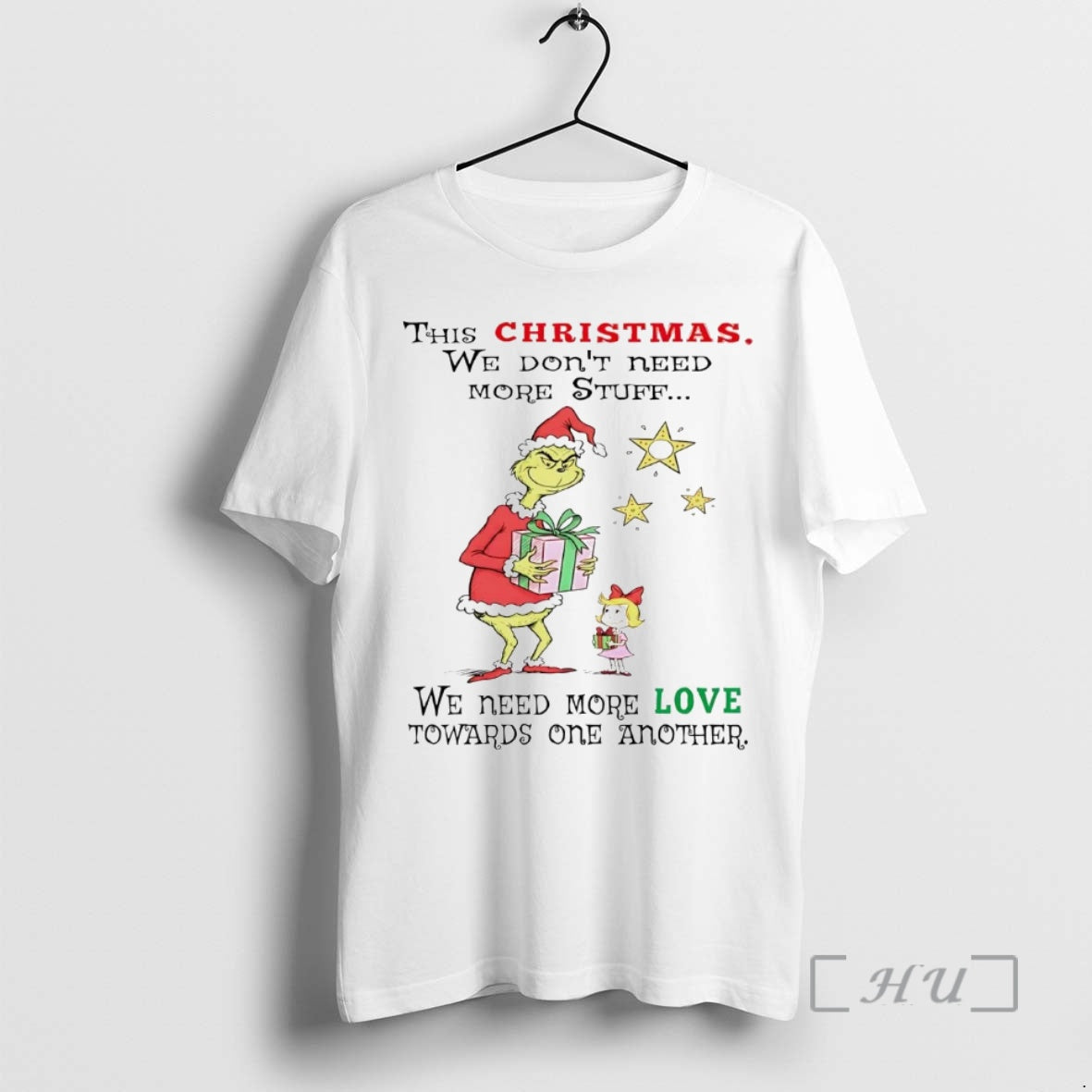 Officials Grinch This Christmas We Dont Need More Stuff T-Shirts, Hoodie, Sweatshirt | PopFlextees.com
