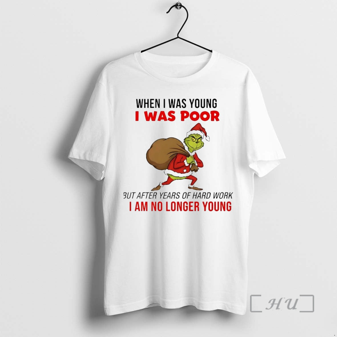Officials Grinch When I Was Young I Was Poor I Am No Longer Young Christmas T-Shirts, Hoodie, Sweatshirt | PopFlextees.com