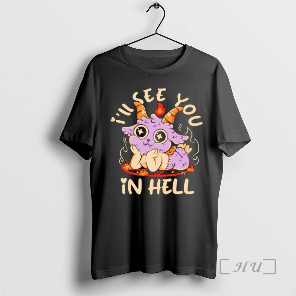 Officials Grumpy Demon Ill See You In Hell T-Shirts, Hoodie, Sweatshirt | PopFlextees.com