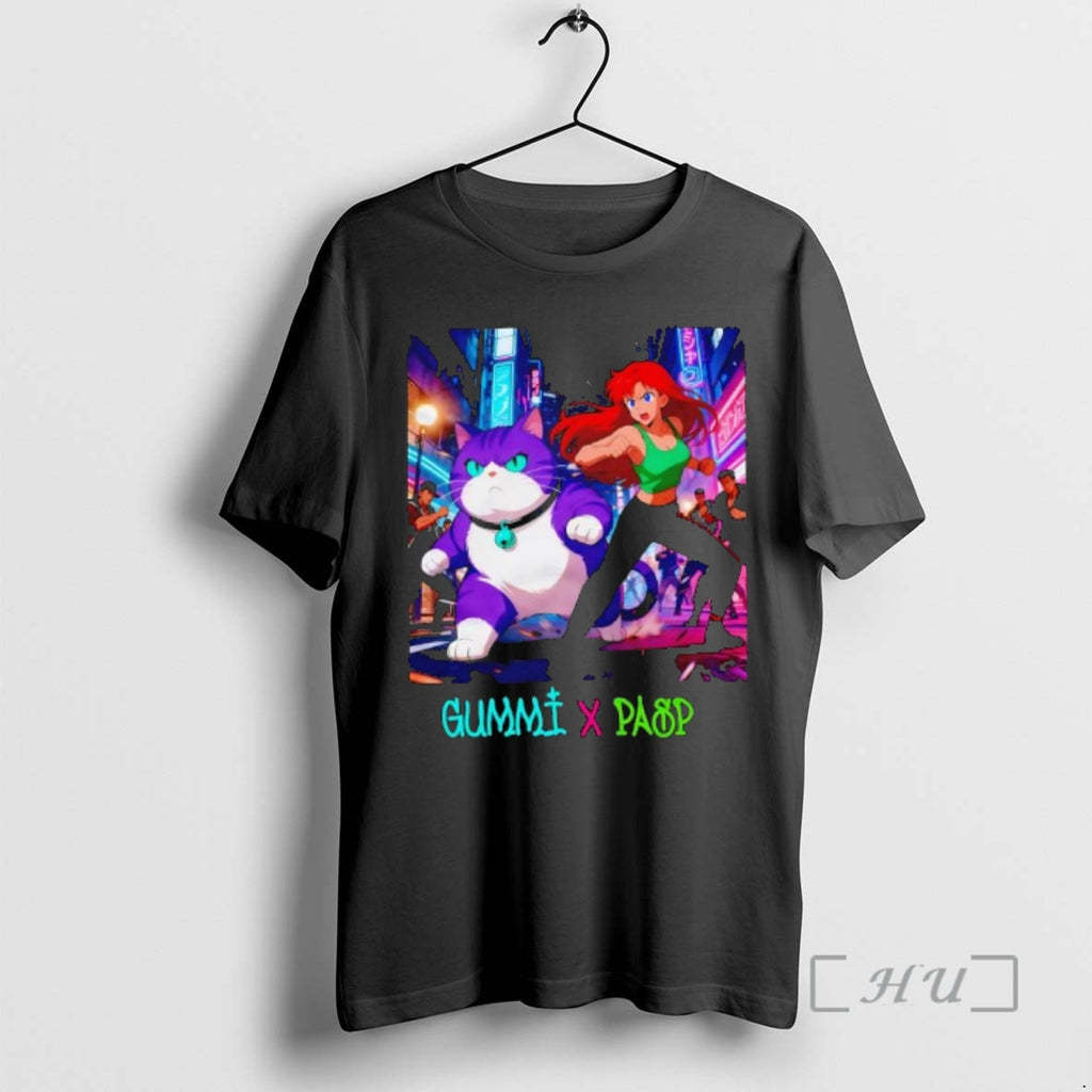 Officials Gummi Chainsaw X Pretty Pasp Graphic T-Shirts, Hoodie, Sweatshirt | PopFlextees.com
