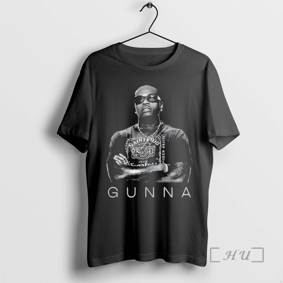 Officials Gunna Gang Portrait Music Lover T-Shirts, Hoodie, Sweatshirt | PopFlextees.com