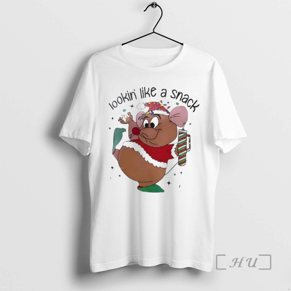 Officials Gus Gus Lookin Like A Snack Mouse Christmas Graphic T-Shirts, Hoodie, Sweatshirt | PopFlextees.com