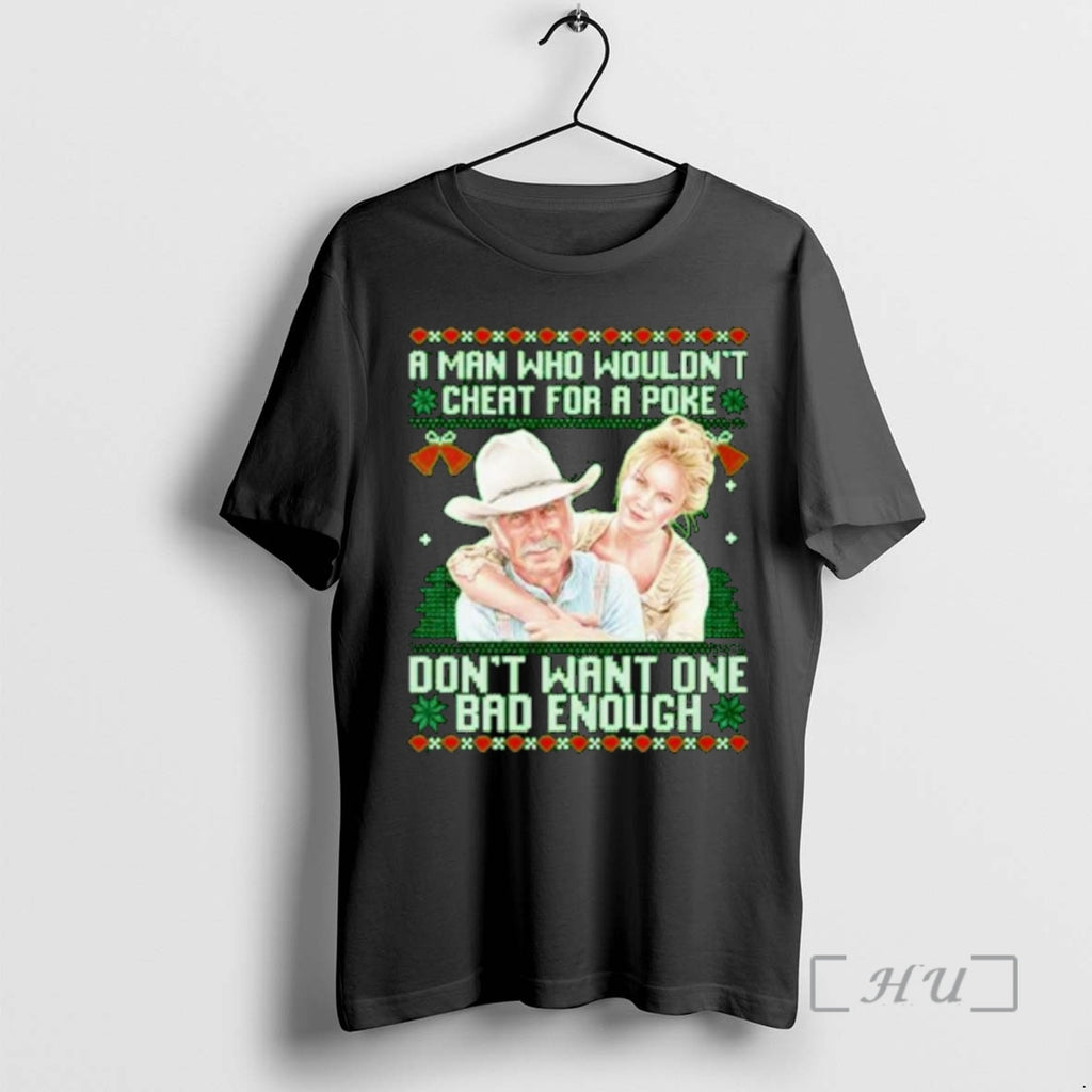Officials Gus Mccrae And Lorena Wood A Man Who Wouldnt Cheat For A Poke Dont T-Shirts, Hoodie, Sweatshirt | PopFlextees.com