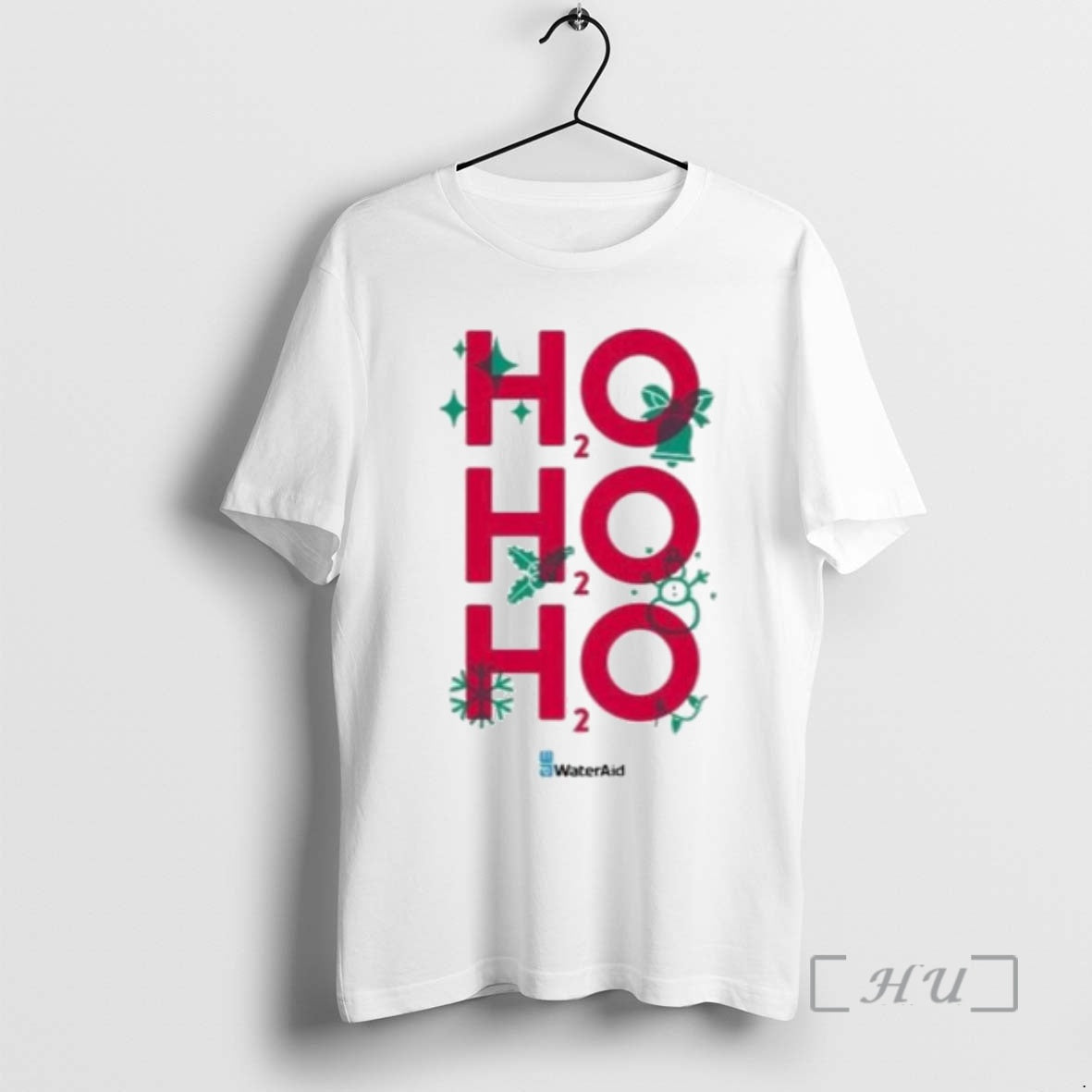 Officials H2o Christmas Ho Ho Ho Circle White T-Shirts, Hoodie, Sweatshirt | PopFlextees.com