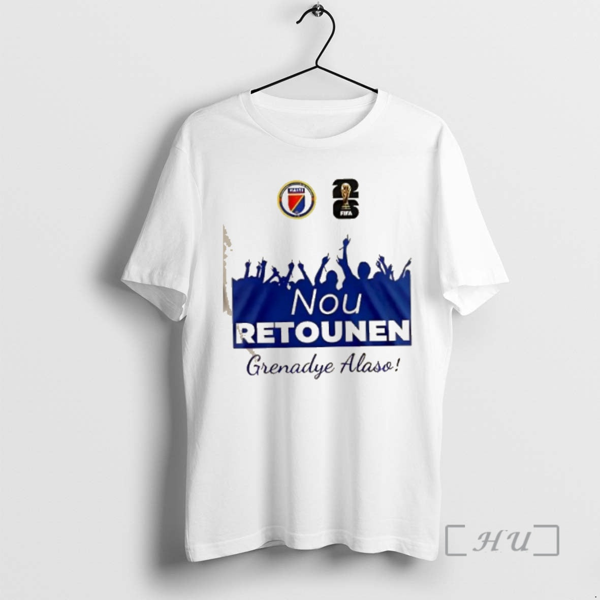 Officials Haitienne De Football Nou Retounen Collection 2 Sided T-Shirts, Hoodie, Sweatshirt | PopFlextees.com