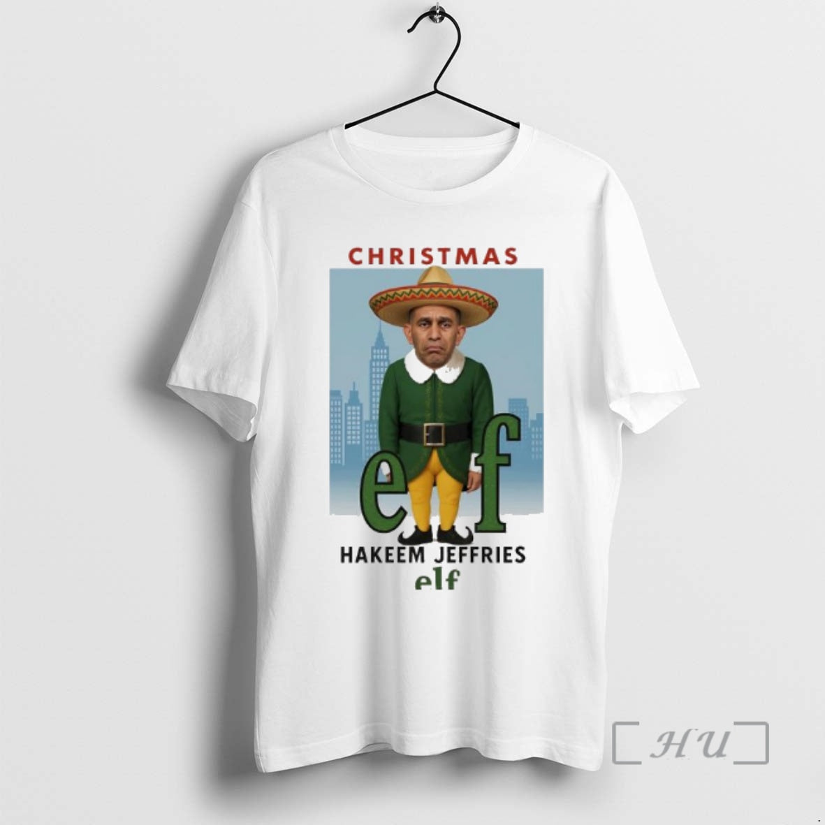 Officials Hakeem Jeffries Christmas Elf U S T-Shirts, Hoodie, Sweatshirt | PopFlextees.com