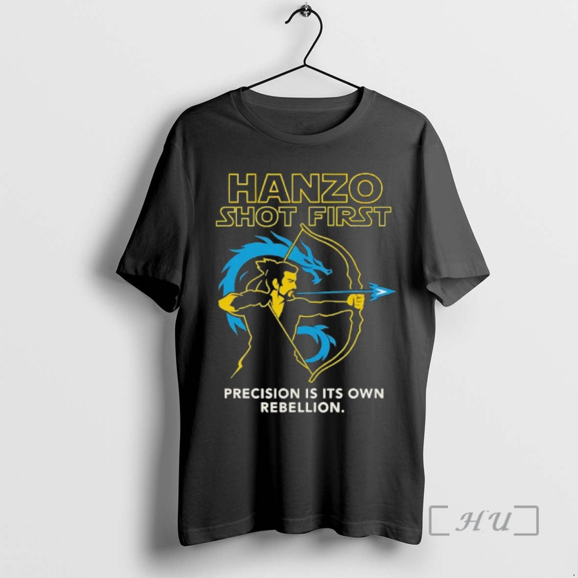 Officials Hanzo Shot First Precision Is Its Own Rebellion T-Shirts, Hoodie, Sweatshirt | PopFlextees.com