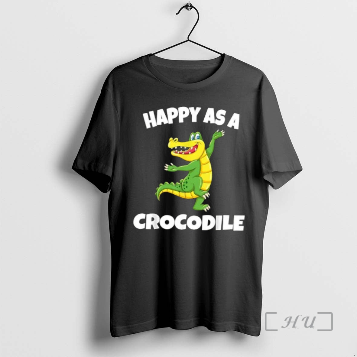 Officials Happy As A Crocodile Funny T-Shirts, Hoodie, Sweatshirt | PopFlextees.com