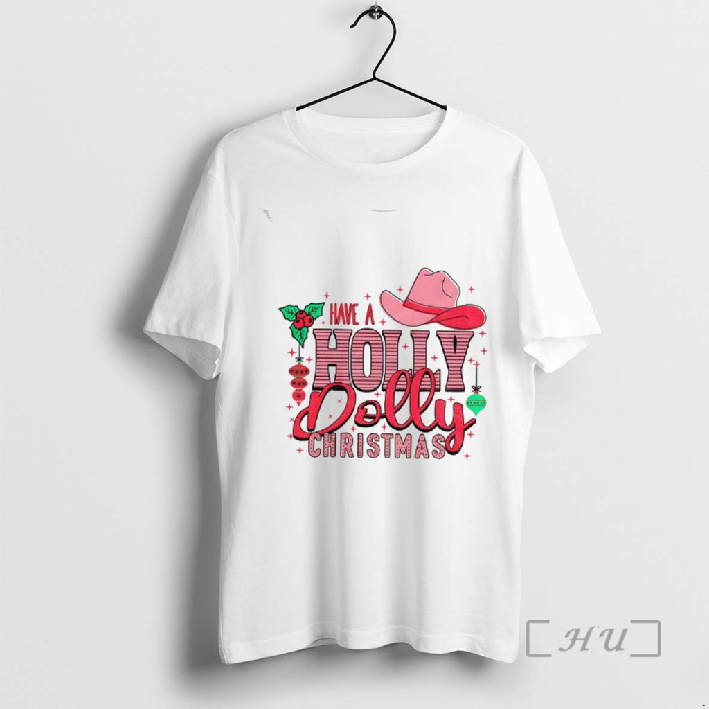 Officials Have A Holly Dolly Western Holiday Merry Christmas T-Shirts, Hoodie, Sweatshirt | PopFlextees.com