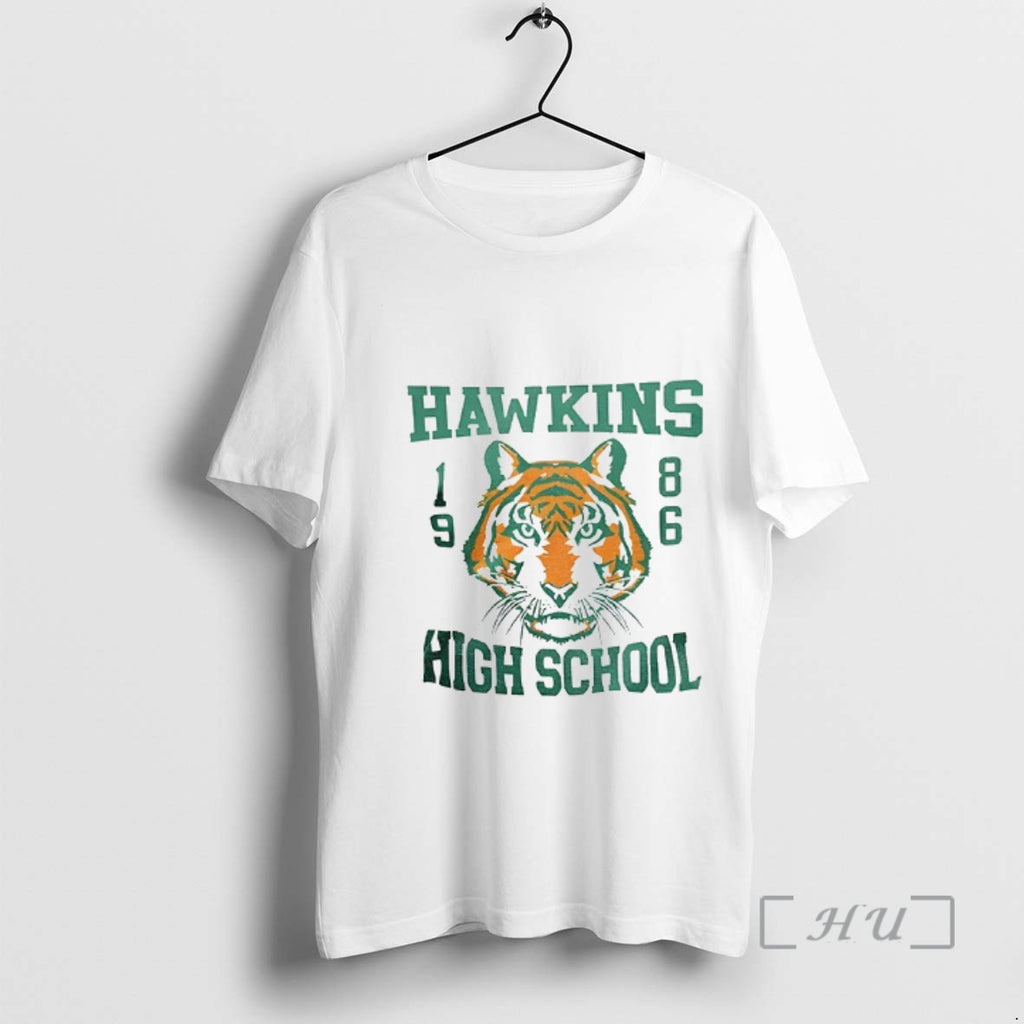 Officials Hawkins High School Tiger High Resolution T-Shirts, Hoodie, Sweatshirt | PopFlextees.com