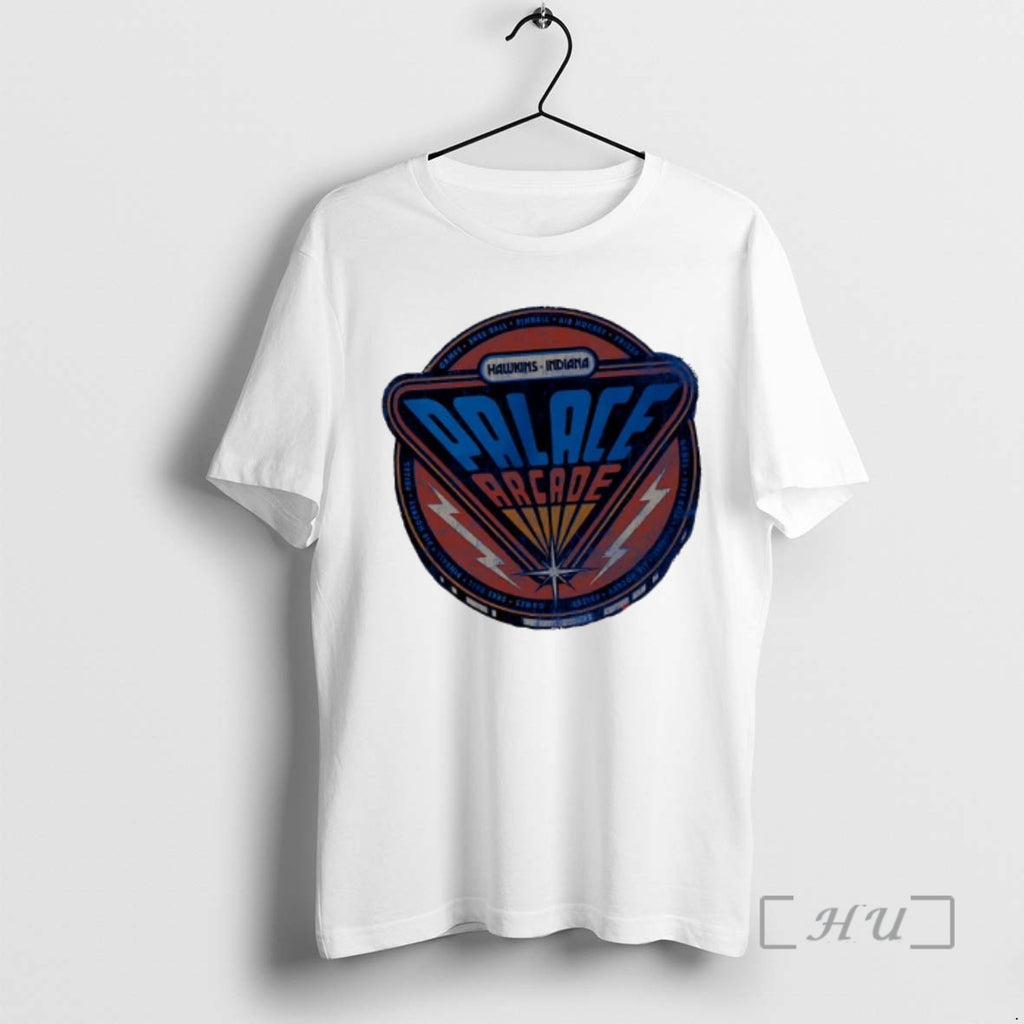 Officials Hawkins Indiana Palace Arcade Graphic T-Shirts, Hoodie, Sweatshirt | PopFlextees.com
