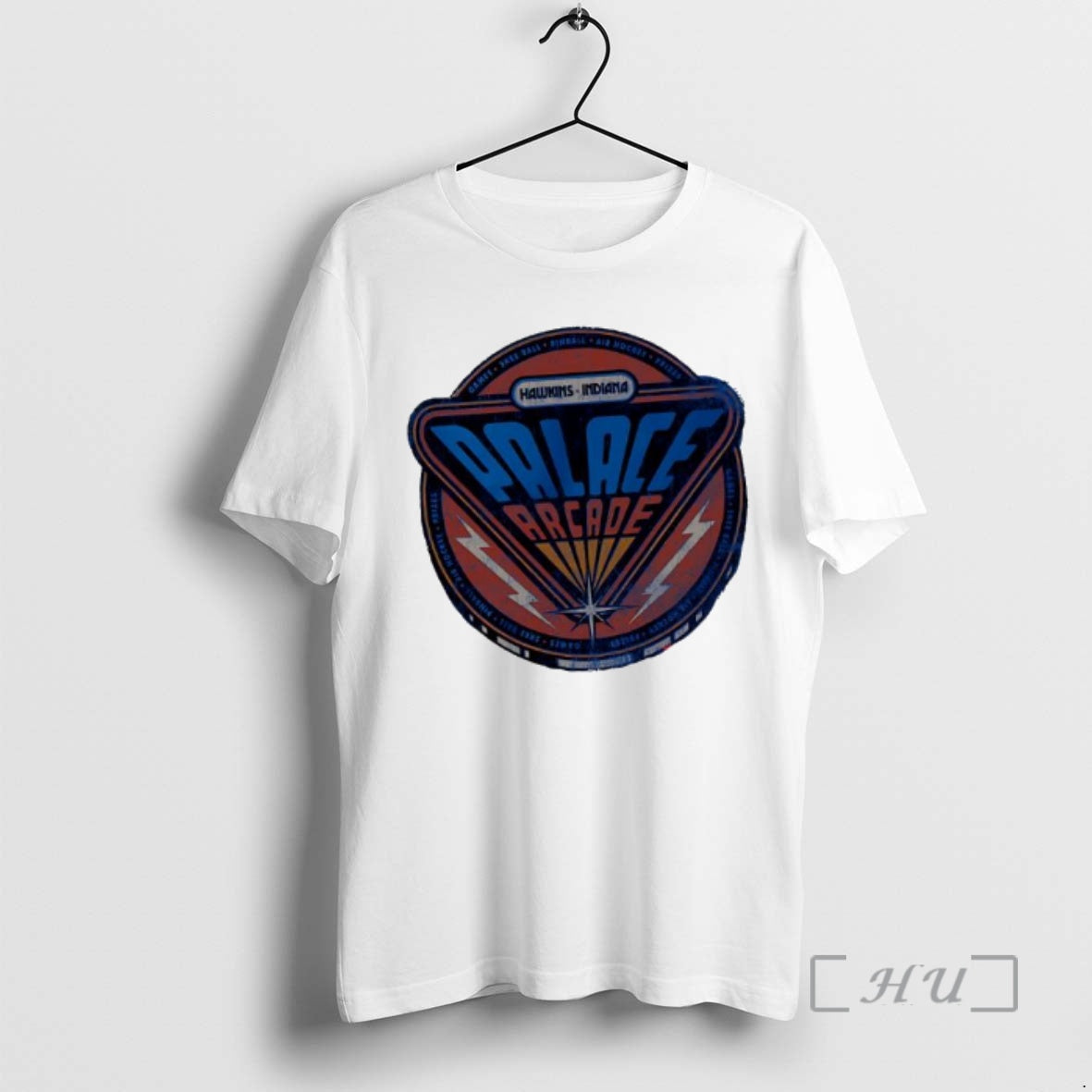 Officials Hawkins Indiana Palace Arcade Graphic T-Shirts, Hoodie, Sweatshirt | PopFlextees.com