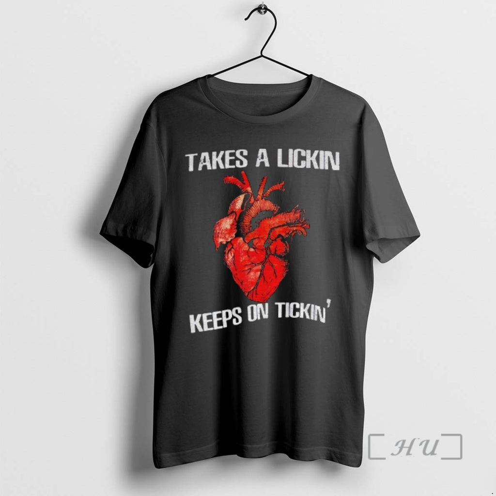 Officials Heart Takes A Lickin Keeps On Tickin T-Shirts, Hoodie, Sweatshirt | PopFlextees.com