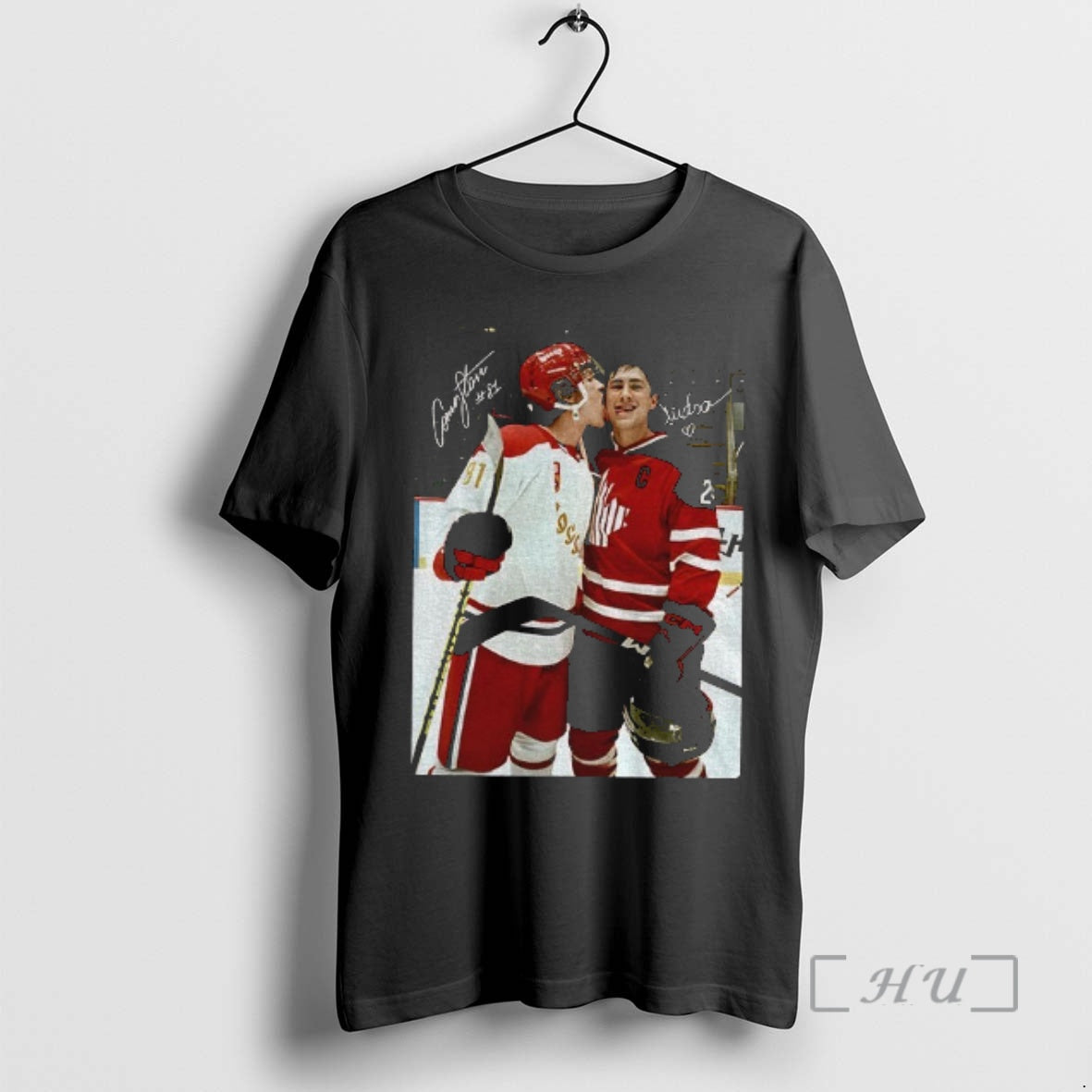 Officials Heated Movie Rivalry Hockey Couple Graphic Signature T-Shirts, Hoodie, Sweatshirt | PopFlextees.com